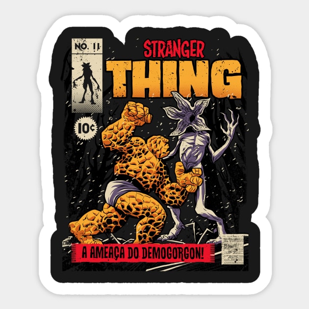 Stranger Thing Sticker by RedBug01